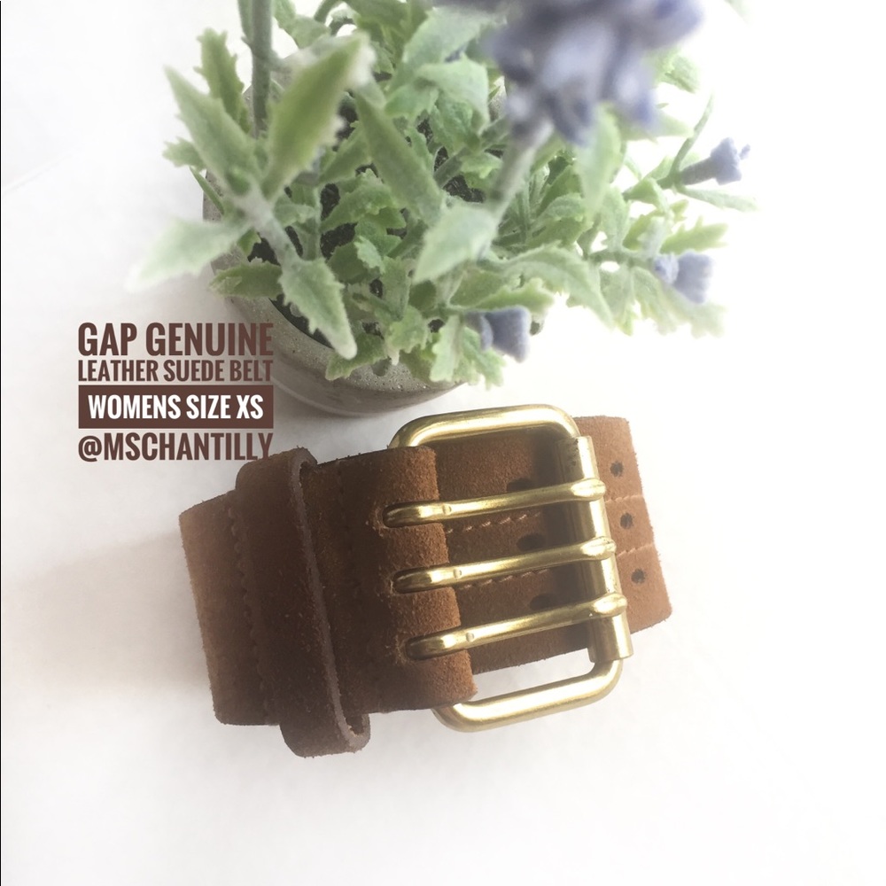 GAP Genuine Leather Suede Women’s Belt Size XS
